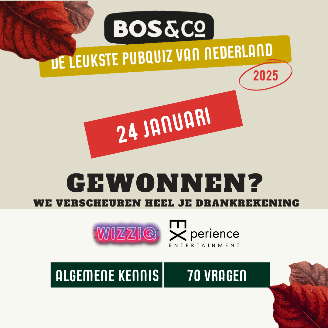 Pubquiz1 | Agenda | Bos & Co - Oosterhout